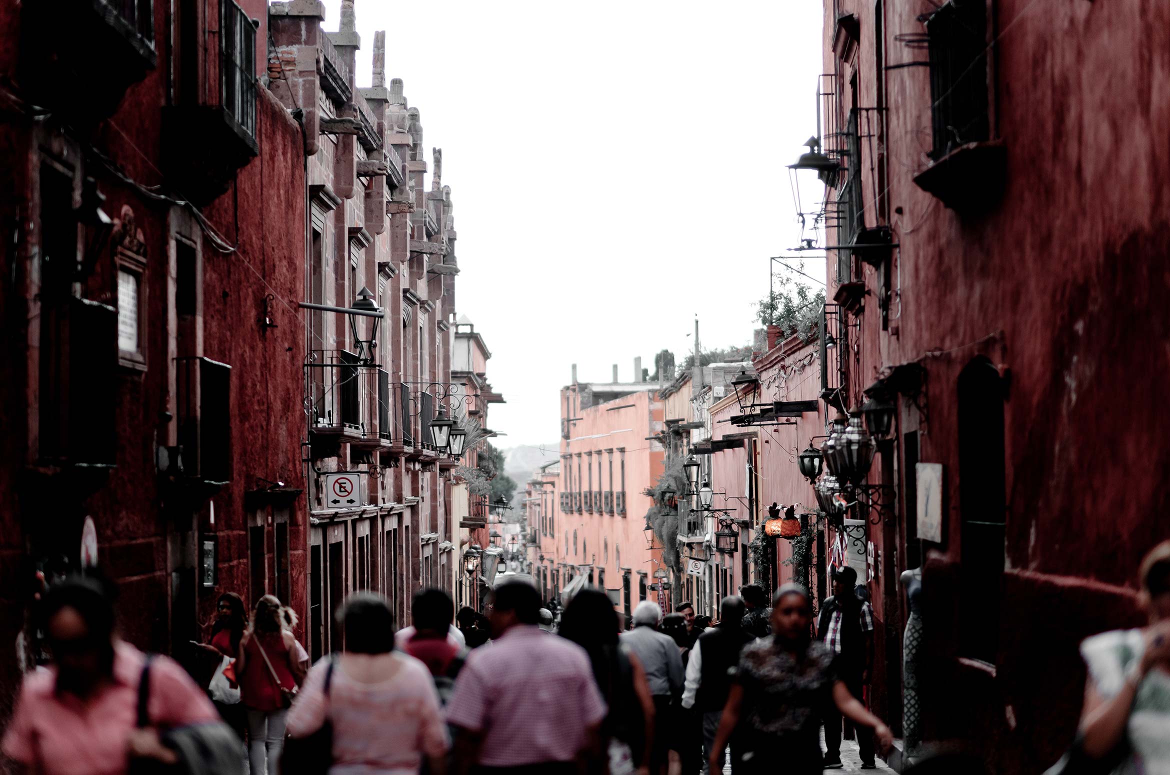 People Walking in the Street